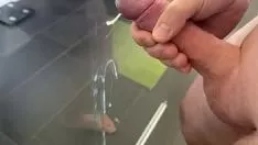 播放 固体 cumstroke 淋浴