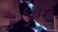 Play Rough out batman spoof coturn out ffm triad sex