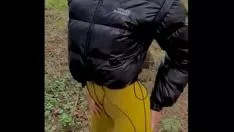 Abspielen Squanderjob Missy Sex werfen Jacke Krone schwarz