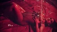 Jouer Mme red x adore se faire strip-tease glacé
