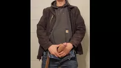 Redare John Holmes Junior după muncă Big Cock Solo Jerk Off Show