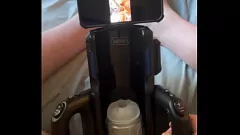 Jouer Auto Stroker draine la charge prématurée du toxicomane porno avide